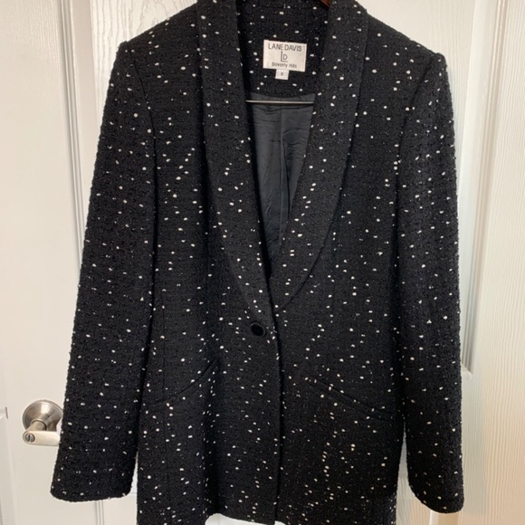 Vintage Lane Davis of Beverly Hills Fancy Evening Jacket, Size 8 - Picture 2 of 9
